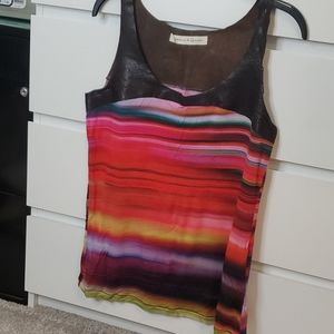 Beautiful tank w Leather - M